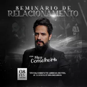 Imagem de capa para o Curso online Seminário de Relacionamento - Lisboa