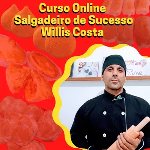Imagem de capa para o Curso online Curso Online Salgadeiro de Sucesso Willis Costa