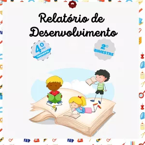 Imagem de capa para o Ebook RELATÓRIOS DE DESENVOLVIMENTO  - 4º ANO ENSINO FUNDAMENTAL - 2º BIMESTRE 