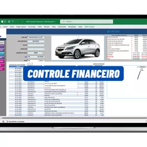 Imagem de capa para o Curso online Planilha Controle Financeiro Pessoal + Controle Veículo