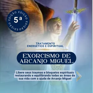 Imagem do curso TRATAMENTO ENERGÉTICO E ESPIRITUAL DE EXORCISMO DE ARCANJO MIGUEL | TURMA 05