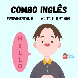 Imagem de capa para o Ebook Combo Inglês (Fundamental II) 6º, 7º, 8º e 9º Ano