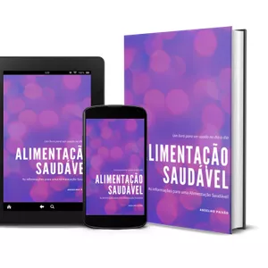 Imagem de capa para o Ebook Alimentação Saudável - Você Precisa