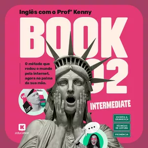 Imagem de capa para o Curso online Inglês com o Prof Kenny Book 2