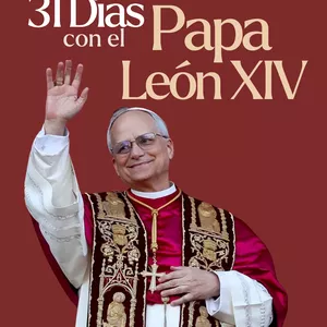 Imagen de portada para Ebook Devocional en Audio – Camino de Fe: 31 Días con el Papa León XIV
