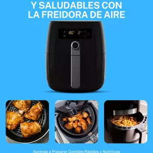 Imagen de portada para Ebook Comidas Sabrosas y Saludables con la Freidora de Aire: Aprenda a Preparar Comidas Rápidas y Nutritivas con Recetas Para Freidoras de Aire, de Principiantes a Avanzado