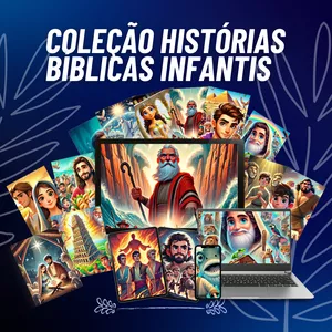 Imagem de capa para o Curso online Coleção Histórias Bíblicas Infantis