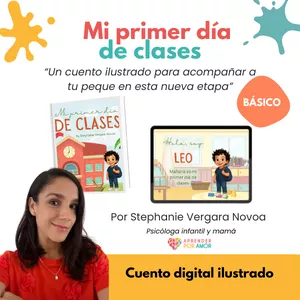 Imagen de portada para Ebook Mi primer día de clases. Básico