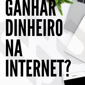 Imagem de capa para o Ebook Como ganhar dinheiro pela internet fácil!!!