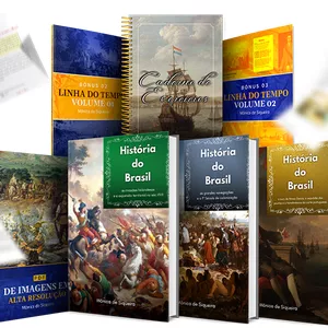 Imagem de capa para o Curso online z descontinuado - Combo 2 - História do Brasil