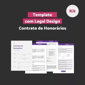 Imagem de capa para o Curso online Template Legal Design - Contrato de Honorários - Bits