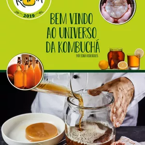 Imagem de capa para o Ebook Aprenda Produzir sua Kombucha em Casa!