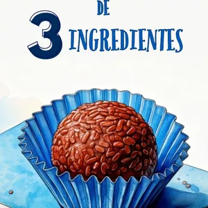 Imagem de capa para o Ebook Sobremesas de 3 ingredientes