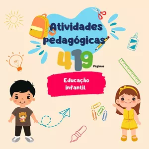 Imagem de capa para o Ebook ATIVIDADES PEDAGÓGICAS EDUCAÇÃO INFANTIL