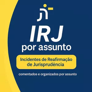 Imagem de capa para o Ebook IRJ por assunto - 2º semestre de 2025