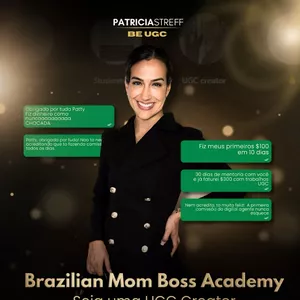 Imagem de capa para o Curso online Be UGC - Brazilian Mom Boss Academy