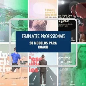 Imagem de capa para o Ebook Pack Canva Editável - Templates para Coach