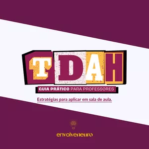 Imagem de capa para o Ebook TDAH: Guia Prático para Professores - Estratégias para aplicar em sala de aula