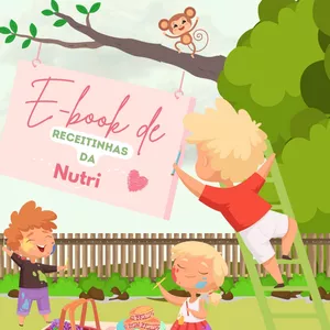 Imagem de capa para o Ebook EBOOK- Receitinhas da Nutri