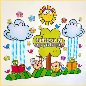 Imagem de capa para o Ebook PAINEL CANTINHO DA LEITURA 