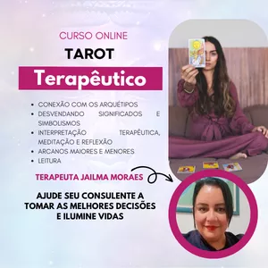Imagem de capa para o Curso online Curso de Tarot Terapêutico 