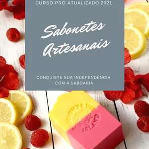 Imagem de capa para o Curso online Curso pro atualizado Sabonetes Artesanais