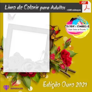 Imagem de capa para o Curso online COLORIR e SOMBREAR Edição Ouro