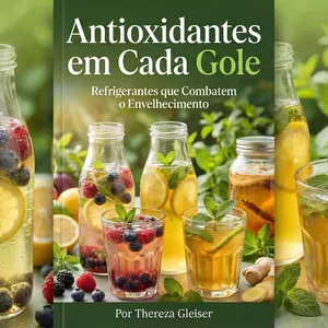 Imagem de capa para o Ebook Antioxidantes em Cada Gole: Refrigerantes que Combatem o Envelhecimento