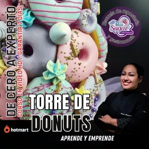 Imagen de portada para Curso online Curso Torre de Donuts