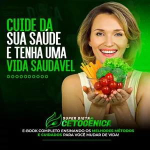 Imagem de capa para o Ebook Ebook -  Super Dieta Cetogênica
