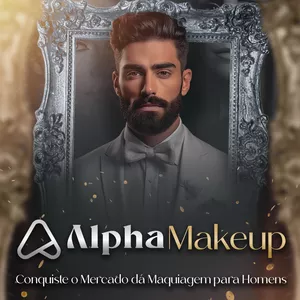 Imagem de capa para o Curso online Alpha Makeup | Conquiste o Mercado da Maquiagem Masculina