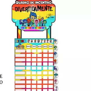 Imagem de capa para o Ebook QUADRO DE INCENTIVO DIVERTIDA MENTE