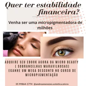 Imagem de capa para o Ebook Ebook - Micro Beauty - Sobrancelhas Maravilhosas
