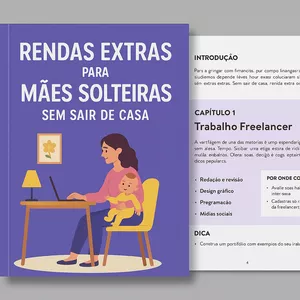 Imagem do curso Rendas Extras para Mães Solteiras Sem Sair de Casa
