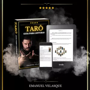 Imagem de capa para o Ebook Tarô: Guia para leituras - 78 cartas + Métodos