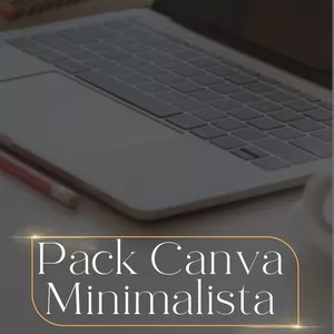 Imagem de capa para o Ebook Pack Canva Minimalista