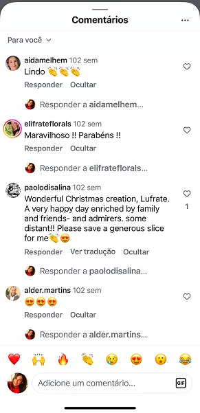 O que as clientes dizem, recomendações e testimonials do Curso Meu Primeiro Zoológico - Modele 25 Animais em Pasta Americana no Instagram