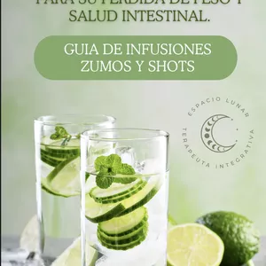Imagen de portada para Ebook Infusión y Shots para tu salud.