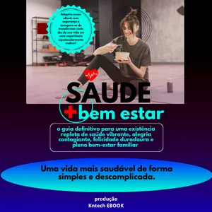 Imagem de capa para o Ebook saúde e bem-estar