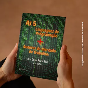 Imagem de capa para o Ebook As 5 Linguagens de Programação mais Quentes no Mercado de Trabalho
