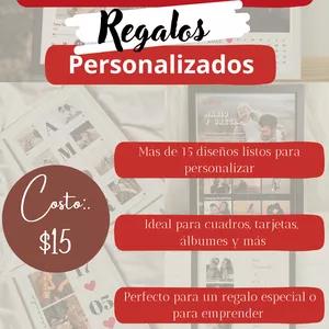 Imagen de portada para Ebook Pack Plantillas Editables en Canva para Regalos Personalizados 