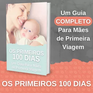 Imagem de capa para o Ebook Os Primeiros 100 Dias: Um Guia para Mães de Primeira Viagem