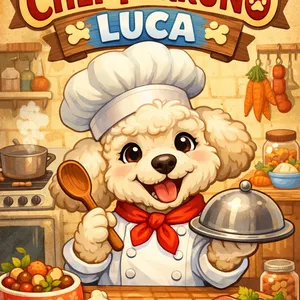 Imagen de portada para Ebook La cocina del chef perruno Luca