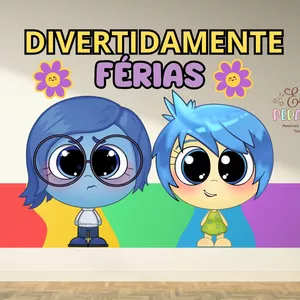 Imagem de capa para o Ebook PAINEL DIVERTIDAMENTE FÉRIAS