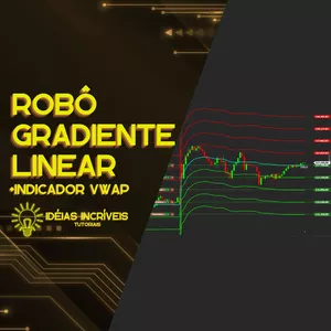 Imagem de capa para o Curso online Robô ID-VWAP Gradiente Linear + Indicador VWAP com CÓDIGO ABERTO | Idéias Incríveis Tutoriais