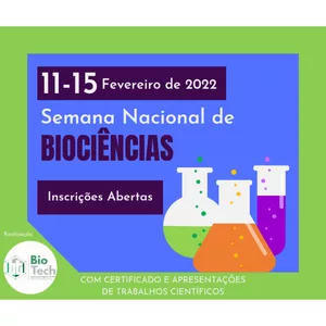 Imagem principal do produto SEMANA NACIONAL DE BIOCIÊNCIAS [2022]