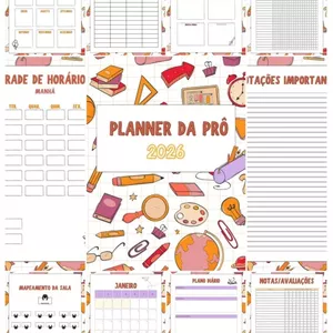 Imagem de capa para o Ebook Planner da Prô