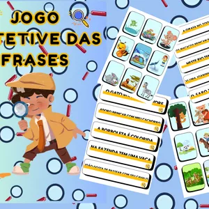 Imagem de capa para o Curso online JOGO FLUÊNCIA LEITORA - DETETIVE DAS FRASES 