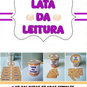 Imagem de capa para o Ebook Leitura na lata