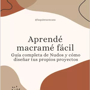 Imagen de portada para Ebook Guía completa de Nudos de macramé y cómo diseñar tus proyectos